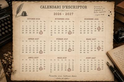 Calendari per al curs 2026-2027